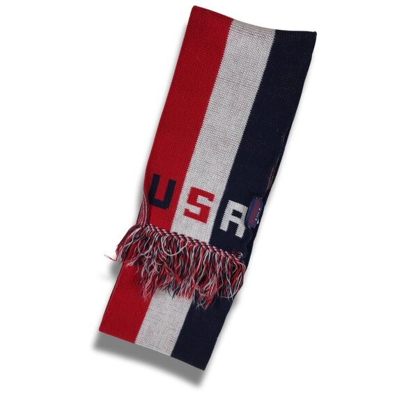 Vintage Knitmakers USA American Futbol Soccer Scarf - Picture 2 of 5